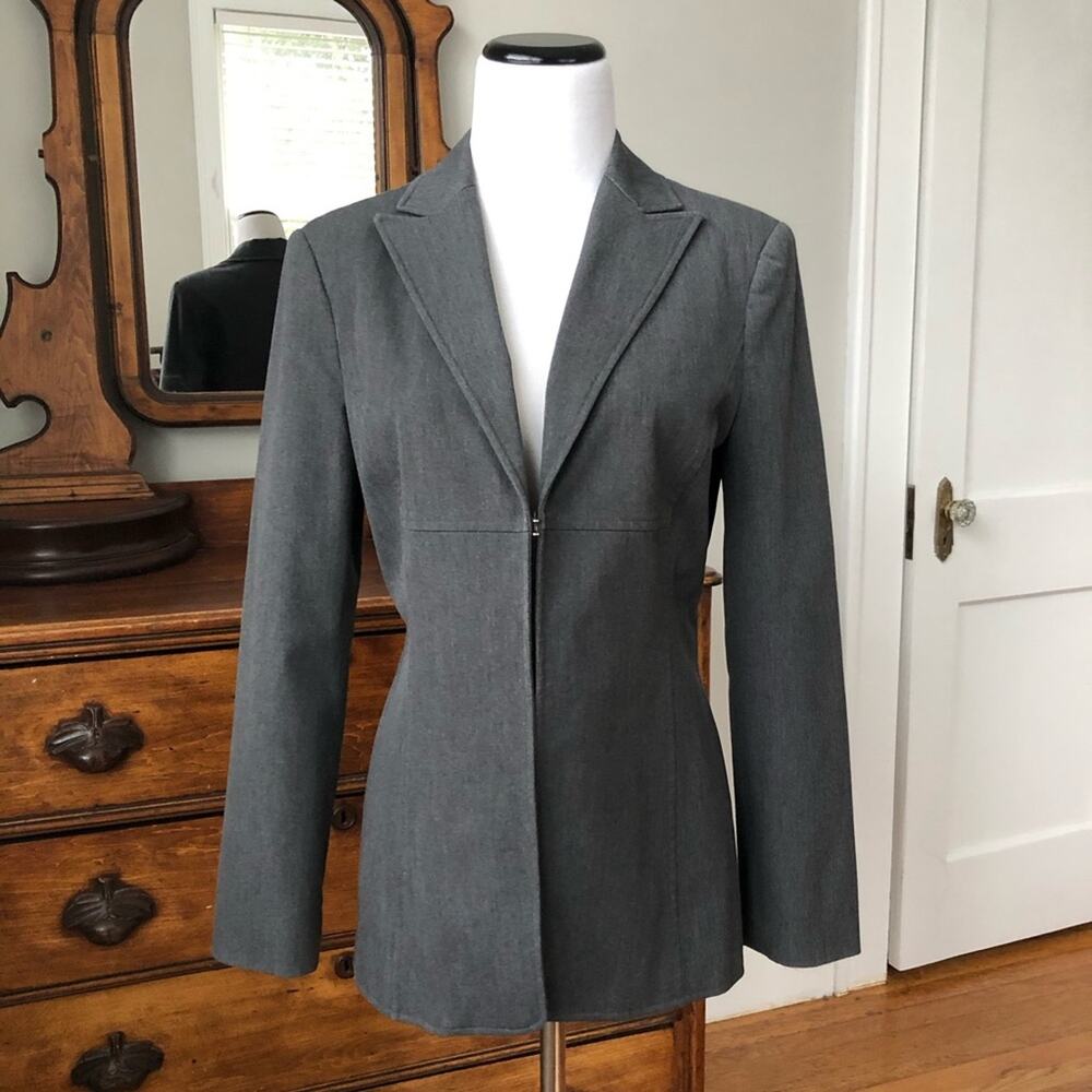 The Limited Grey Stretch Blazer, Size S